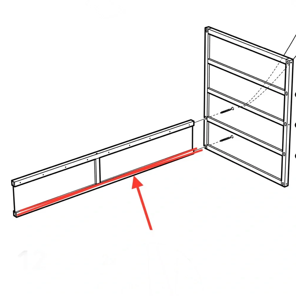 IKEA KURA bed Replacement part